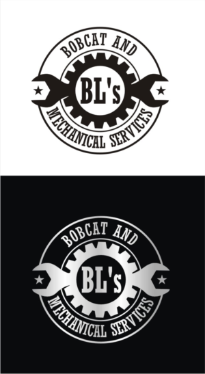 Logo Design by nutu for BL,s Bobcat And Mechanical Services | Design: #12042721