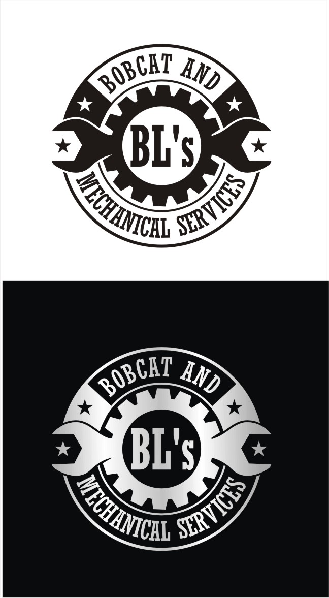 Logo Design by nutu for BL,s Bobcat And Mechanical Services | Design #12042722