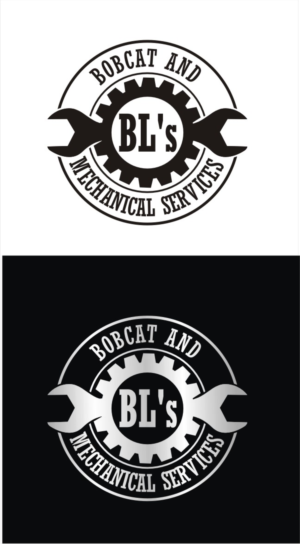 Logo Design by nutu for BL,s Bobcat And Mechanical Services | Design: #12059310
