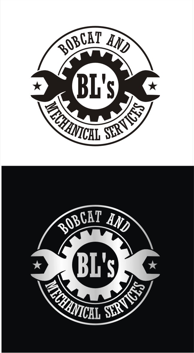 Logo Design by nutu for BL,s Bobcat And Mechanical Services | Design #12059311