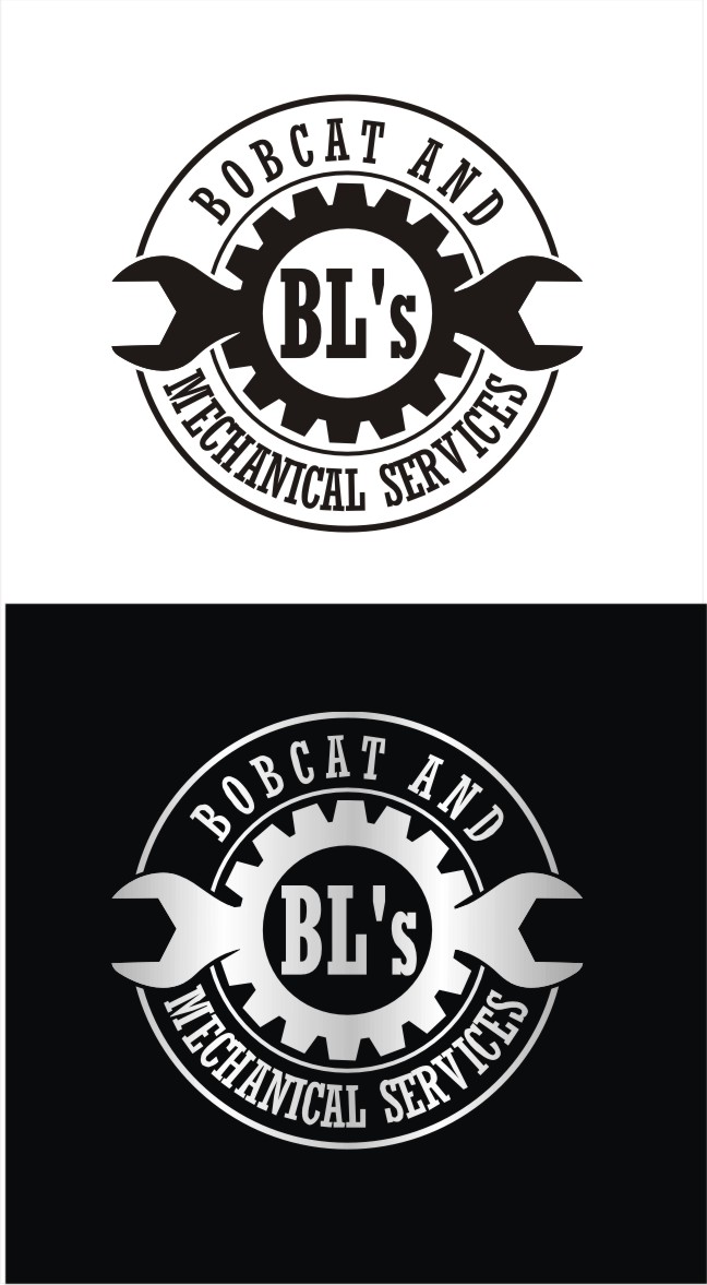 Logo Design by nutu for BL,s Bobcat And Mechanical Services | Design #12059312