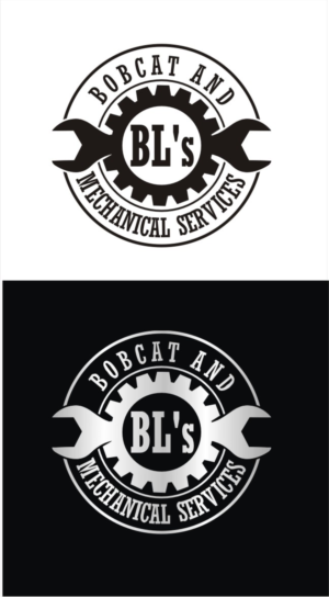 Logo Design by nutu for BL,s Bobcat And Mechanical Services | Design: #12059312