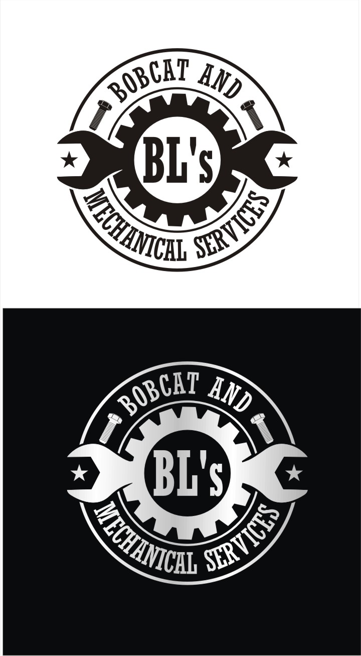 Logo Design by nutu for BL,s Bobcat And Mechanical Services | Design #12068926