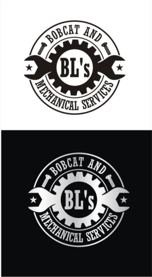 Logo Design by nutu for BL,s Bobcat And Mechanical Services | Design: #12068926