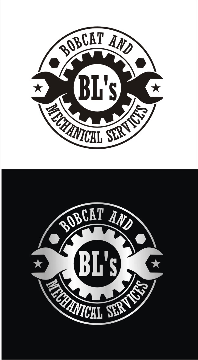 Logo Design by nutu for BL,s Bobcat And Mechanical Services | Design #12068927