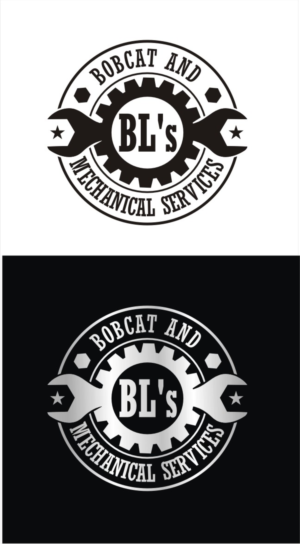 Logo Design by nutu for BL,s Bobcat And Mechanical Services | Design: #12068927