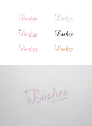 Logo-Design von ZRAKdesign für Lashes By Victoria | Design: #12090850