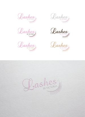 Logo-Design von ZRAKdesign für Lashes By Victoria | Design: #12090851