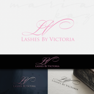 Logo-Design von maria-kaz für Lashes By Victoria | Design: #12140403