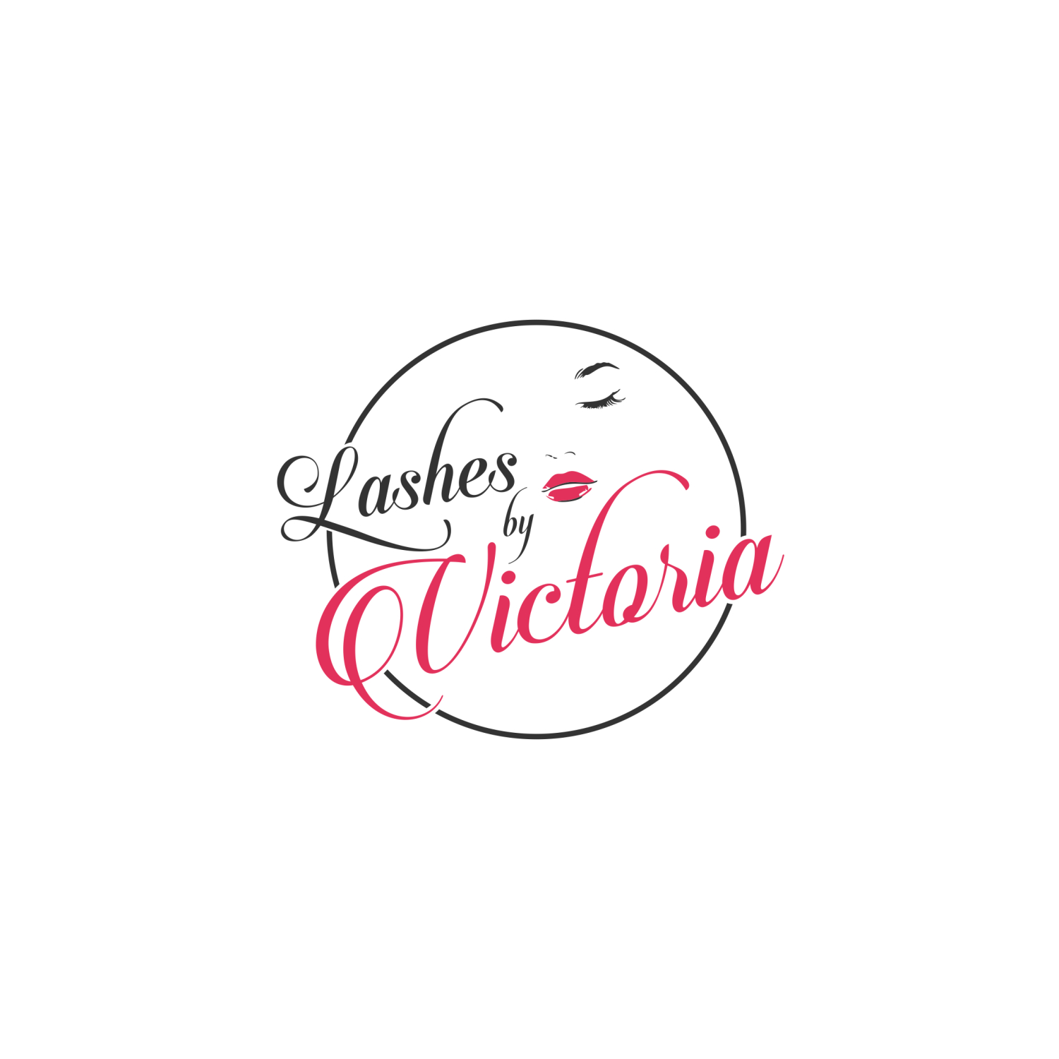 Logo Design by Ark4 for Lashes By Victoria | Design #12111460