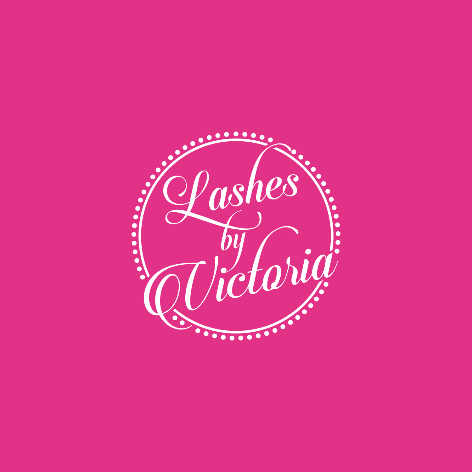 Logo Design by Ark4 for Lashes By Victoria | Design #12111905