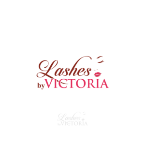 Lashes By Victoria | Diseño de Logo por Ark4