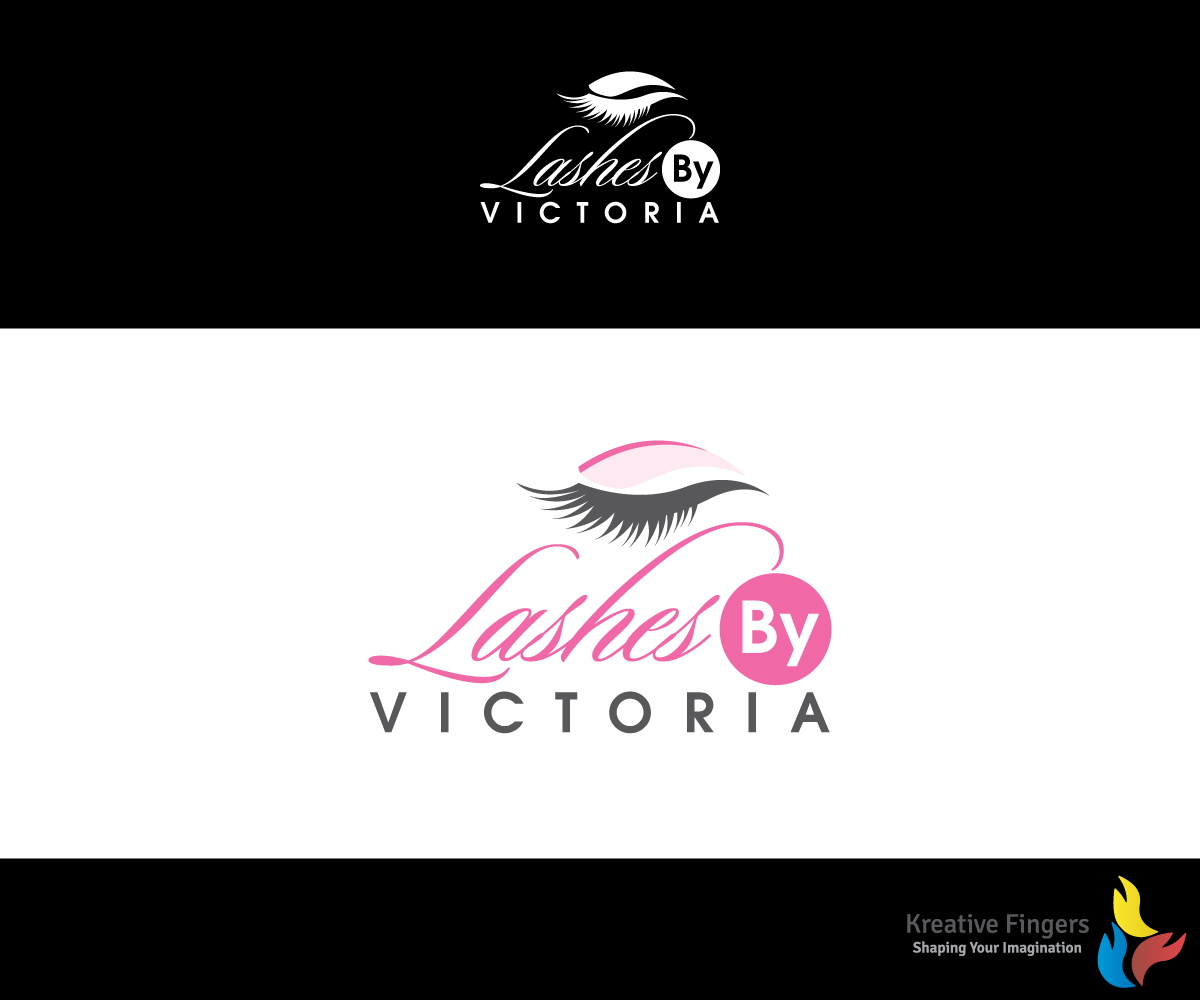Logo-Design von Kreative Fingers für Lashes By Victoria | Design: #12070377