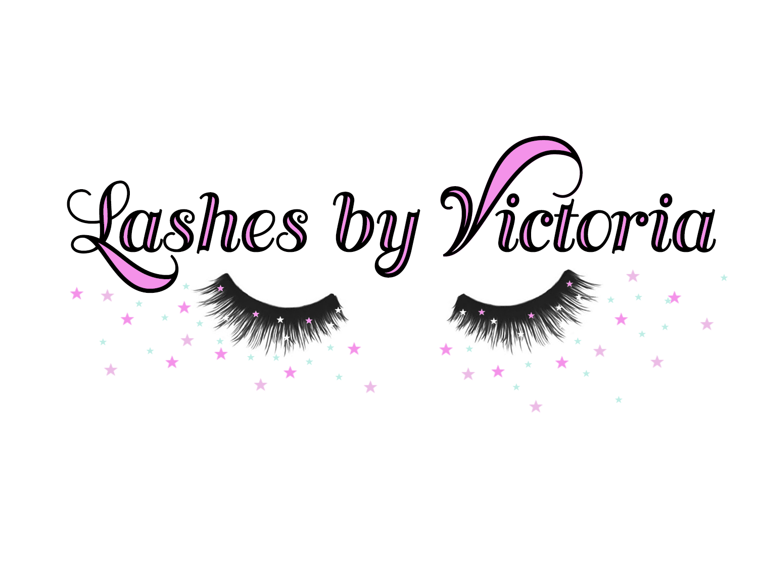 Logo Design by jazwiegele for Lashes By Victoria | Design #12071467