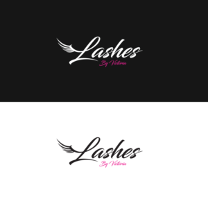 Diseño de Logo por OG123 para Lashes By Victoria | Diseño #12069377