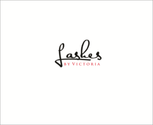 Logo-Design von splashcreativez für Lashes By Victoria | Design: #12137345
