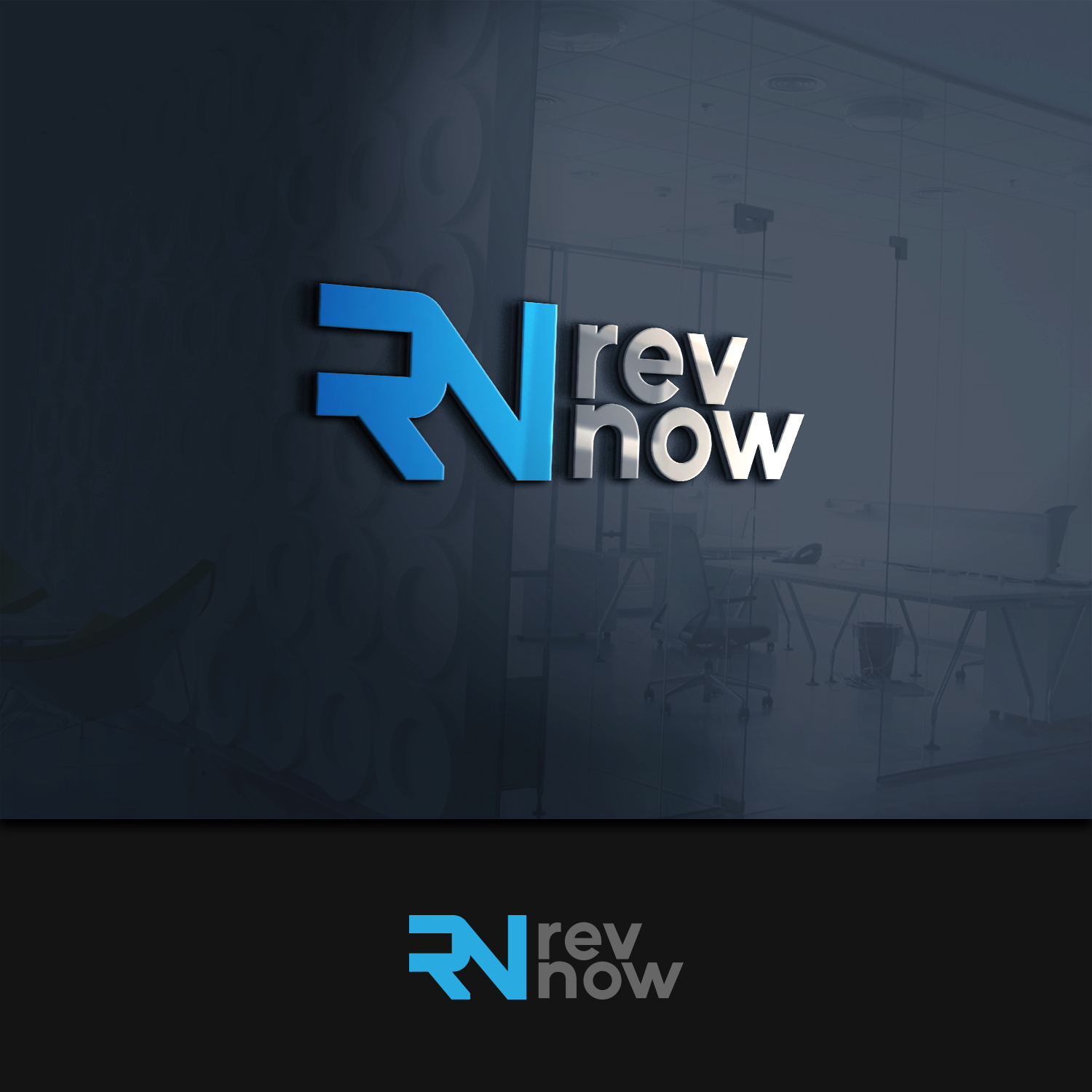 Logo Design by IMD-HUB for Rev Now | Design #12031639