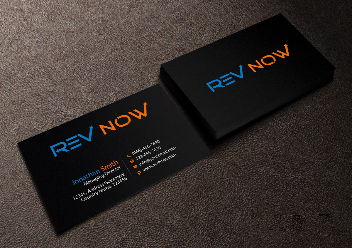 Logo Design by Creations Box 2015 for Rev Now | Design #12034279