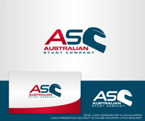 Logo Design by alvinnavarra for Austrlian stunt company | Design #12041005
