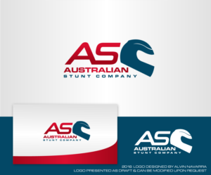 Logo Design by alvinnavarra for Austrlian stunt company | Design: #12041540