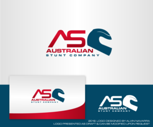 Logo Design by alvinnavarra for Austrlian stunt company | Design: #12041875