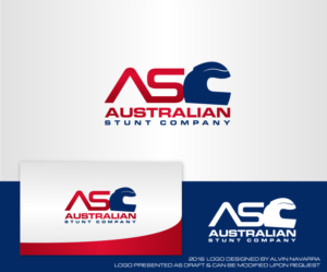Logo Design by alvinnavarra for Austrlian stunt company | Design: #12049604