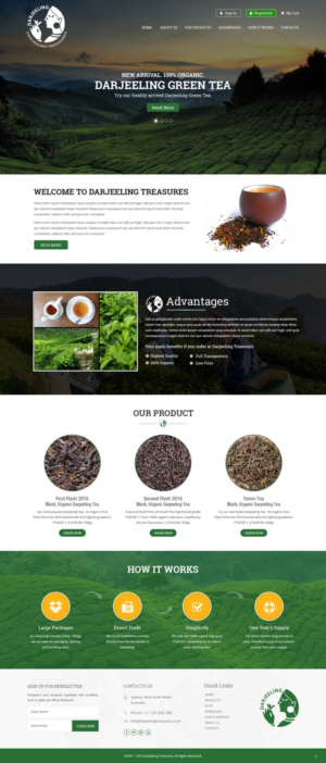 Web Design by pb for this project | Design: #12046600