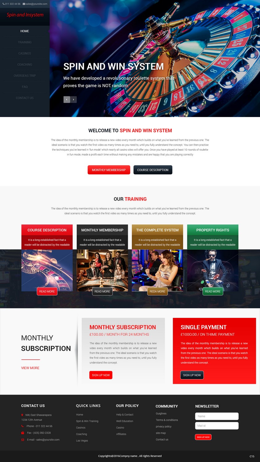 Web Design by pb for this project | Design #12047550