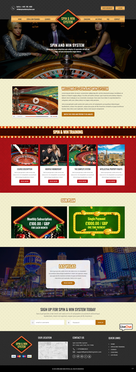 Web Design by pb for this project | Design #12055842