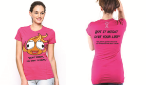 Breast Cancer Awareness Goldfish T-shirt Design
