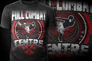 Full Combat Centre Shirt  | T-Shirt-Design von Mayonpx