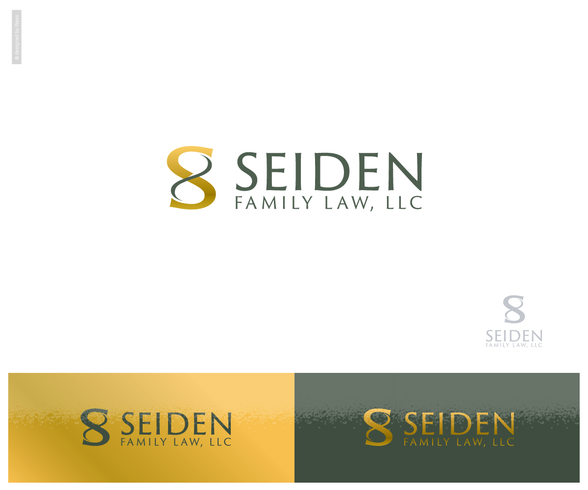 Logo Design by iNess for Seiden Family Law, LLC | Design #12037889