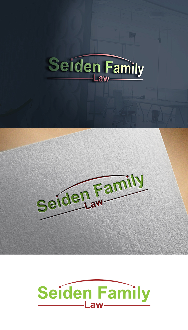 Diseño de Logo por saeinpahore41504 para Seiden Family Law, LLC | Diseño #12043606