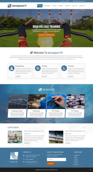Wordpress Design by pb for this project | Design: #12046496