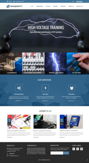 Wordpress Design by pb for this project | Design: #12046500