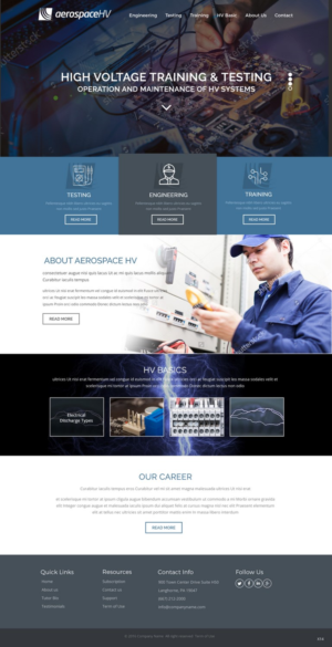 Wordpress Design by pb for this project | Design: #12047440