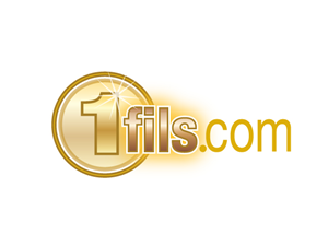 1fils.com | Logo Design by Buck Tornado