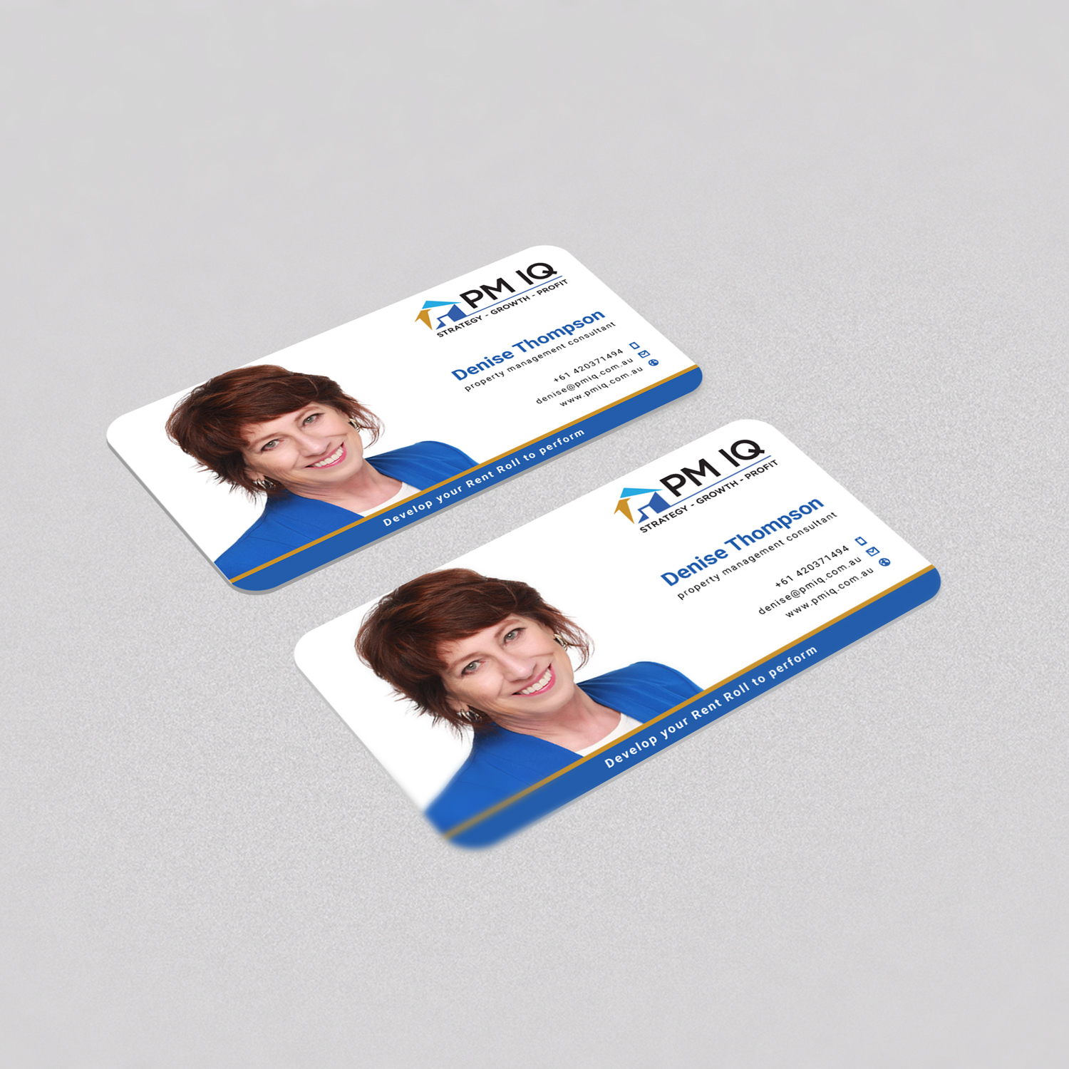 Business Card Design by alvinfadoil for PM IQ | Design #12037943