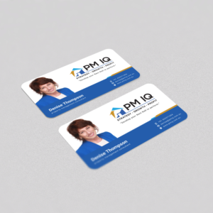 Business Card Design by alvinfadoil for PM IQ | Design #12060697