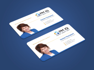 Business Card Design by alvinfadoil for PM IQ | Design: #12069197