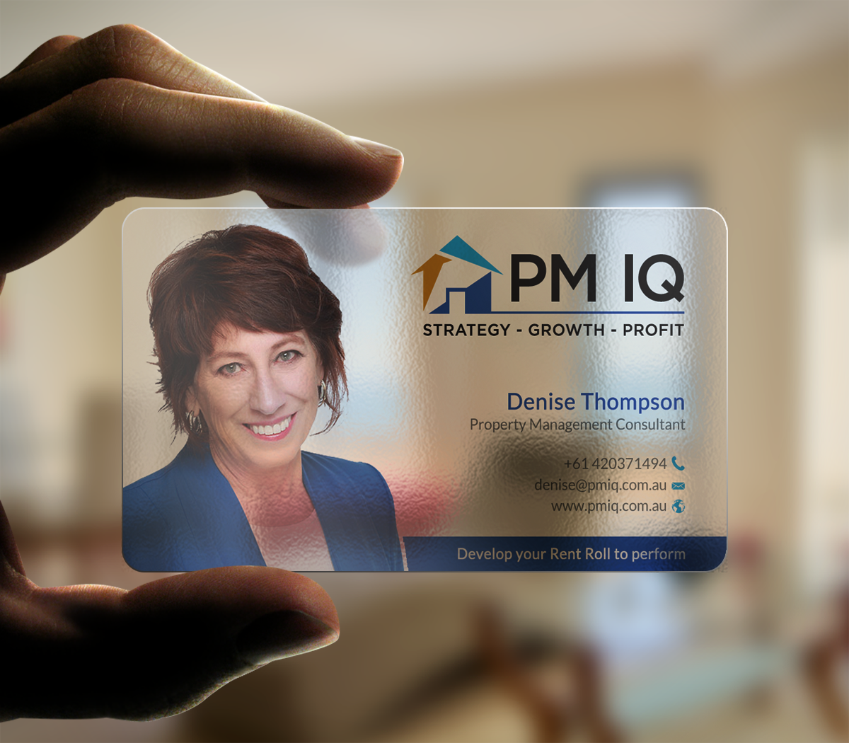 Diseño de Tarjeta de Presentación por Alaminenterprise para PM IQ | Diseño #12038999