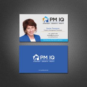 Diseño de Tarjeta de Presentación por Dezero para PM IQ | Diseño: #12050626