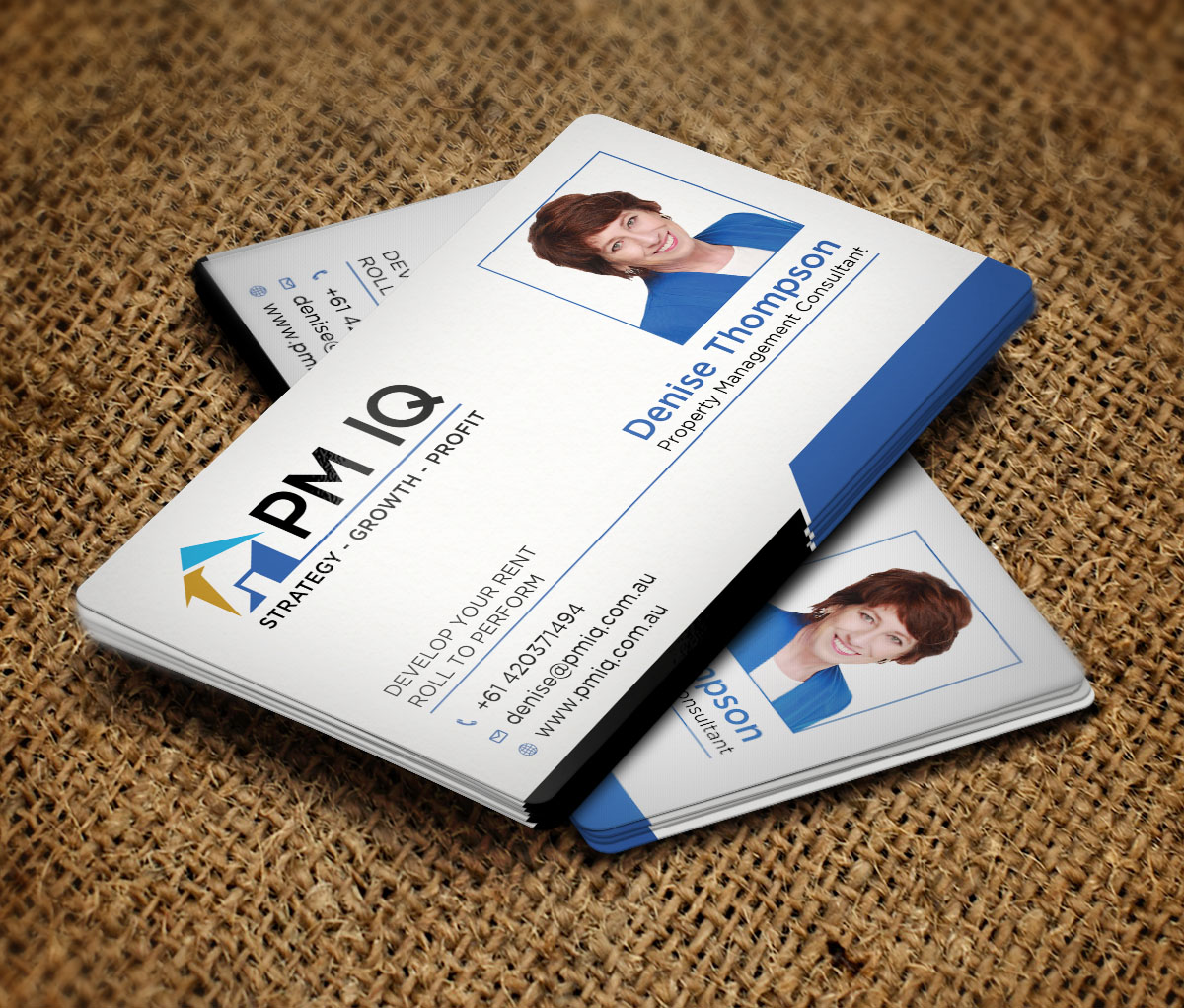 Business Card Design by Verified artistry (Design garden) for PM IQ | Design #12038241