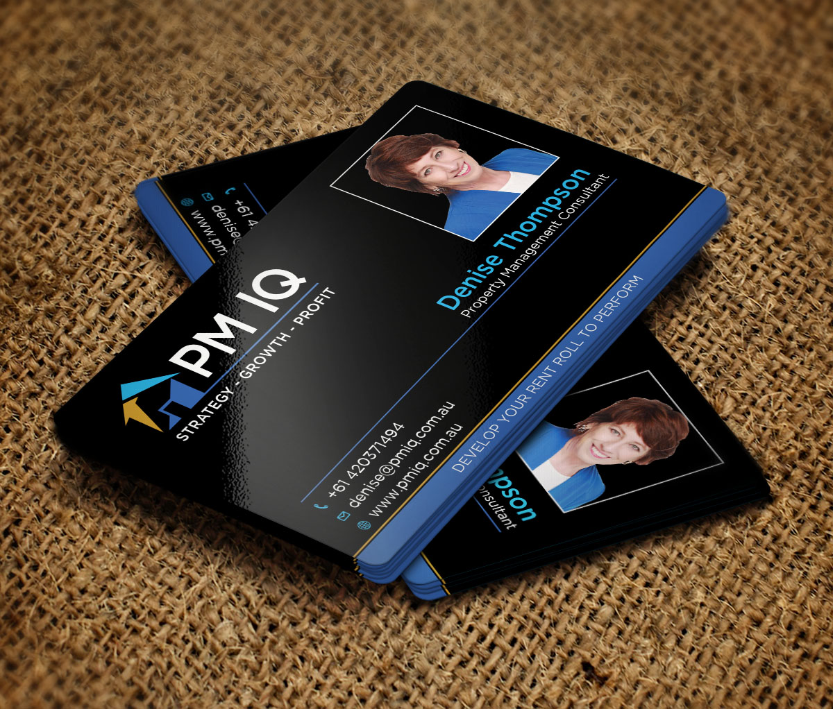 Visitenkarten-Design von Verified artistry (Design garden) für PM IQ | Design #12038242
