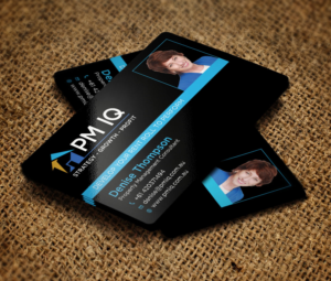 Business Card Design by Verified artistry (Design garden) for PM IQ | Design: #12038244