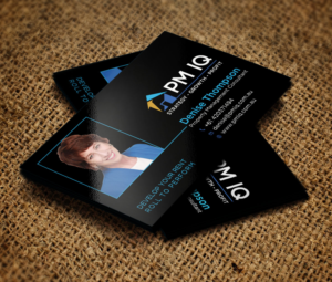 Business Card Design by Verified artistry (Design garden) for PM IQ | Design: #12038248
