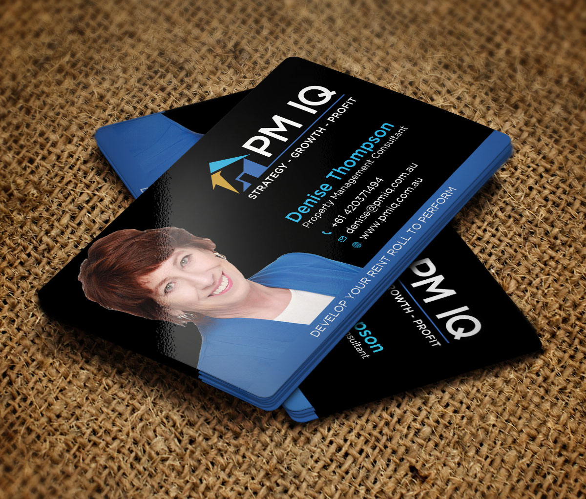 Business Card Design by Verified artistry (Design garden) for PM IQ | Design #12038250