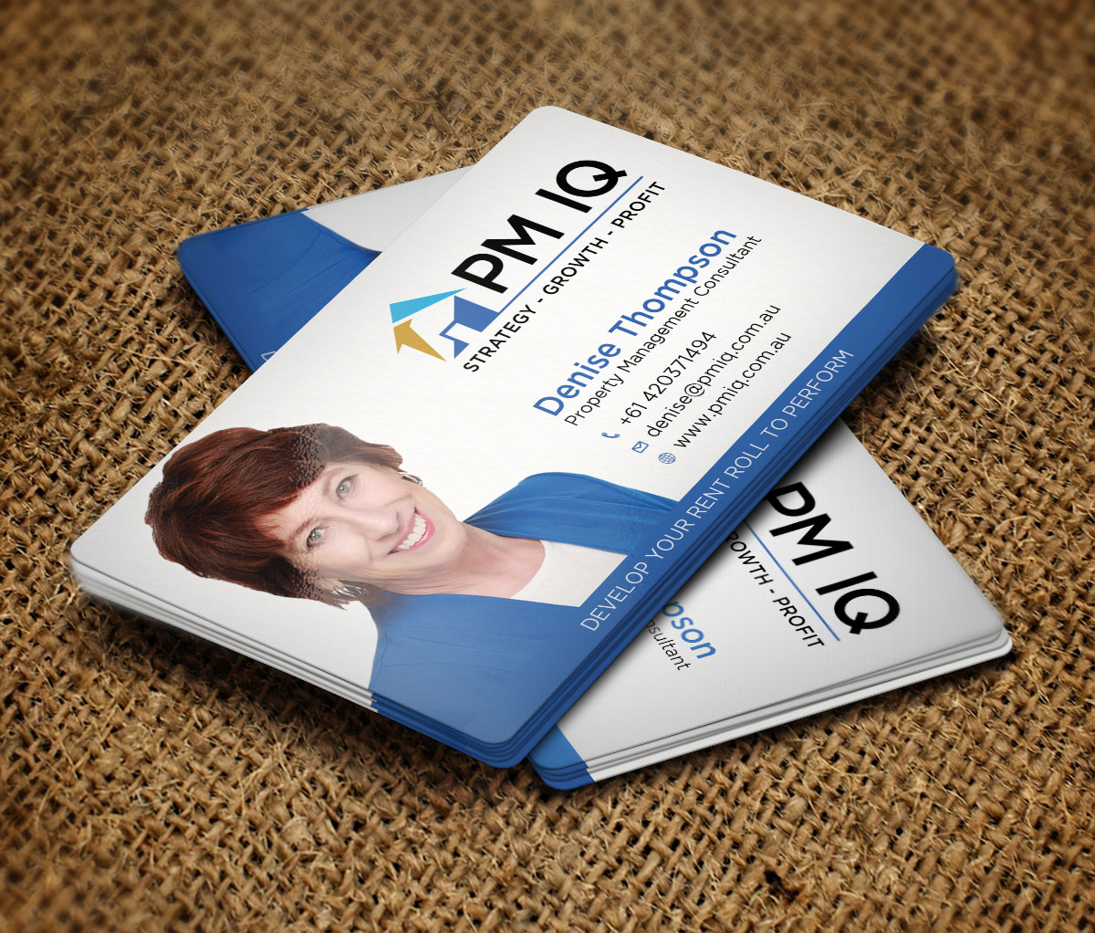 Business Card Design by Verified artistry (Design garden) for PM IQ | Design #12038251
