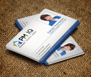 Business Card Design by Verified artistry (Design garden) for PM IQ | Design: #12038252