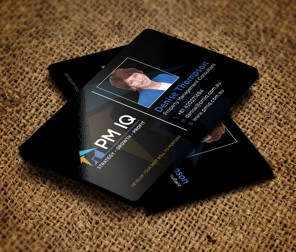 Business Card Design by Verified artistry for PM IQ | Design #12038254